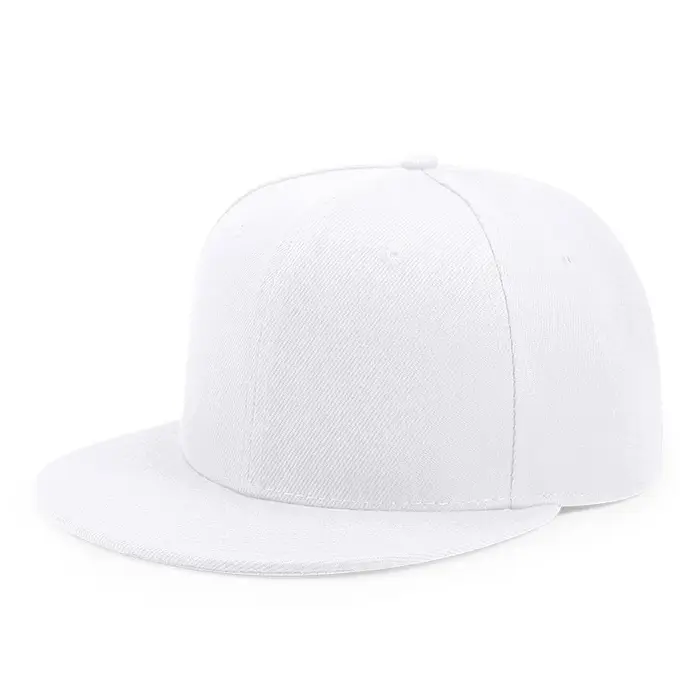 Casquette de Baseball à dos fermé pour adulte, pour petite tête, dame, homme, blanc, hip hop, chapea