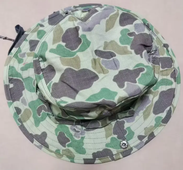 Chapeau de camouflage USMC Duck pour homme, vert, style jungle
