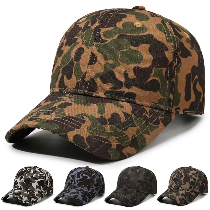 Casquette de baseball vintage style camouflage américain