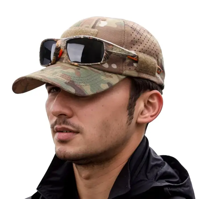 Casquette de baseball tactique camouflage – Chapeau de soleil d'extérieur pour hommes pour la randonnée/pêche