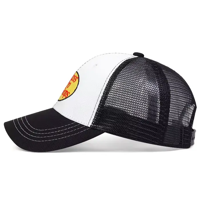 Casquette de baseball en polyester brodée pour activités en plein air et protection solaire été plage pêche randonnée unisexe confortable