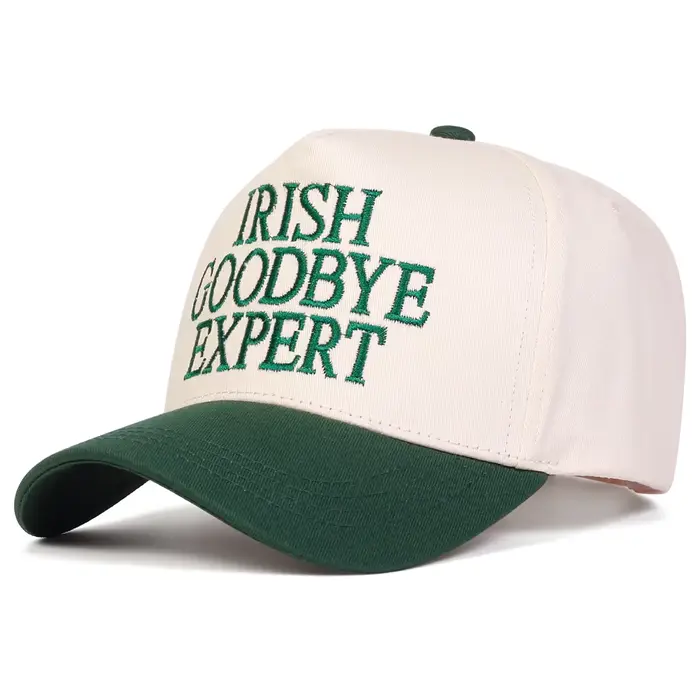 Casquettes de baseball brodées unisexes IRISH GOODBYE EXPERT