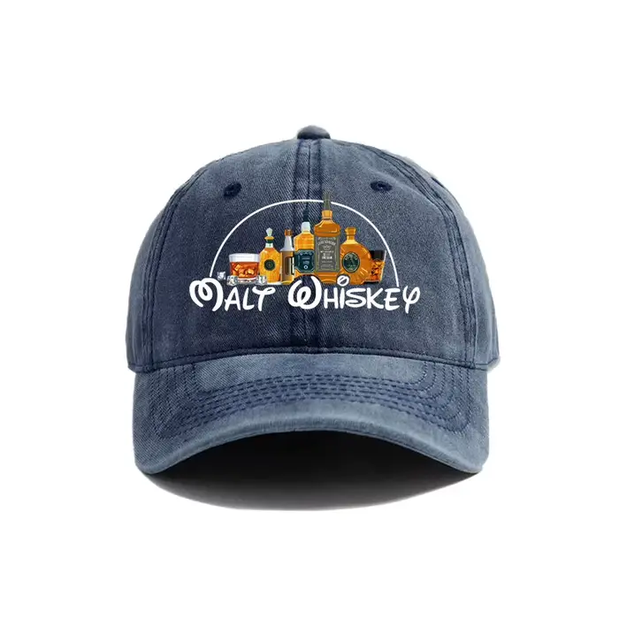 Casquette de whisky du malt pour hommes, chapeaux en détresse, rétro, extérieur, été, réglable, drôl