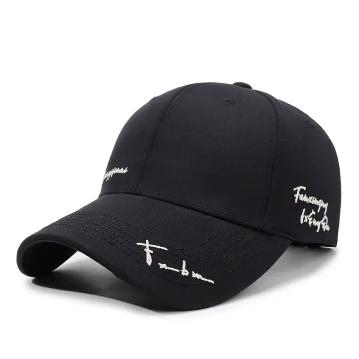 Casquette de baseball à visière profonde et large pour femme, nouveau style 2026, effet amincissant,