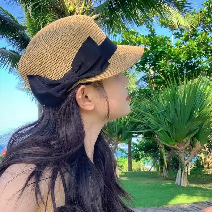 Chapeau de paille d'été pour femme
