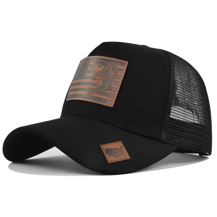 Casquette de baseball de luxe à motif animalier avec protection UV, réglable, style Rancher, pour ho
