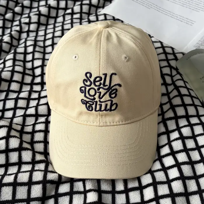 Casquette de baseball rose en coton doux pour femme, style vintage avec broderie de lettres, casquet