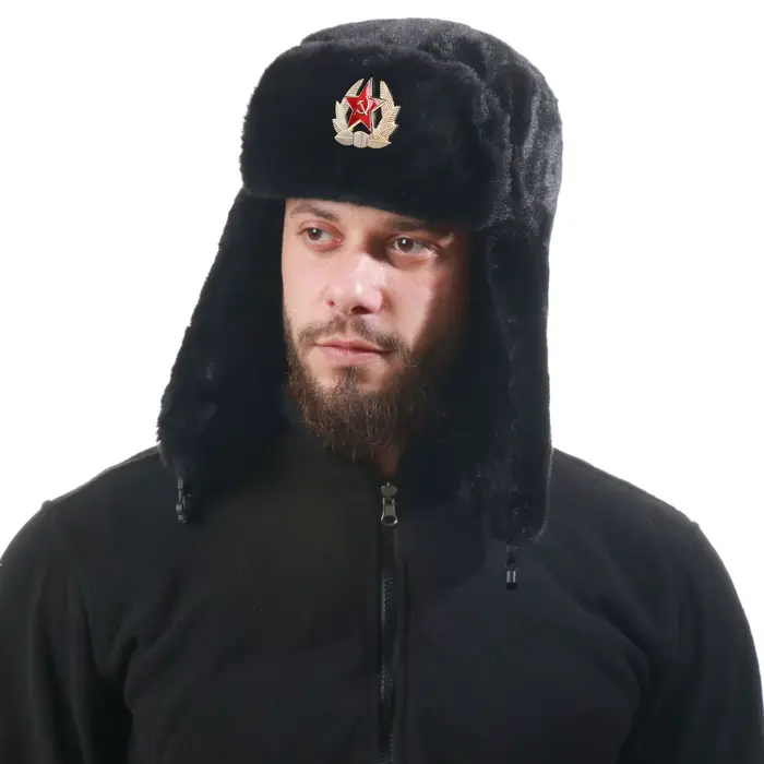 Chapeau Ushanka de style soviétique pour hommes et femmes