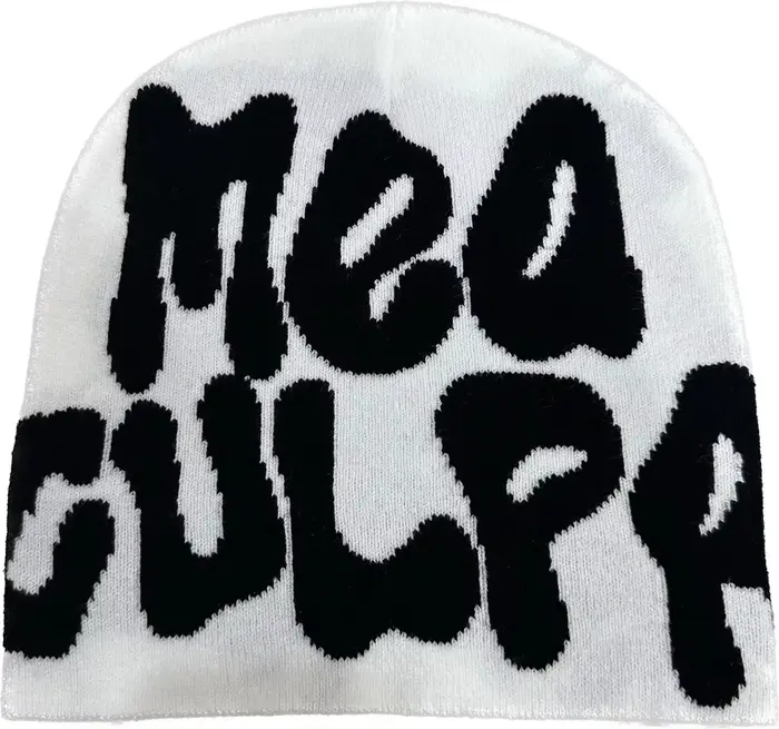 Mea Culpas bonnets chapeaux pour femmes hommes automne hiver mode imprimé laine acrylique tricoté ca