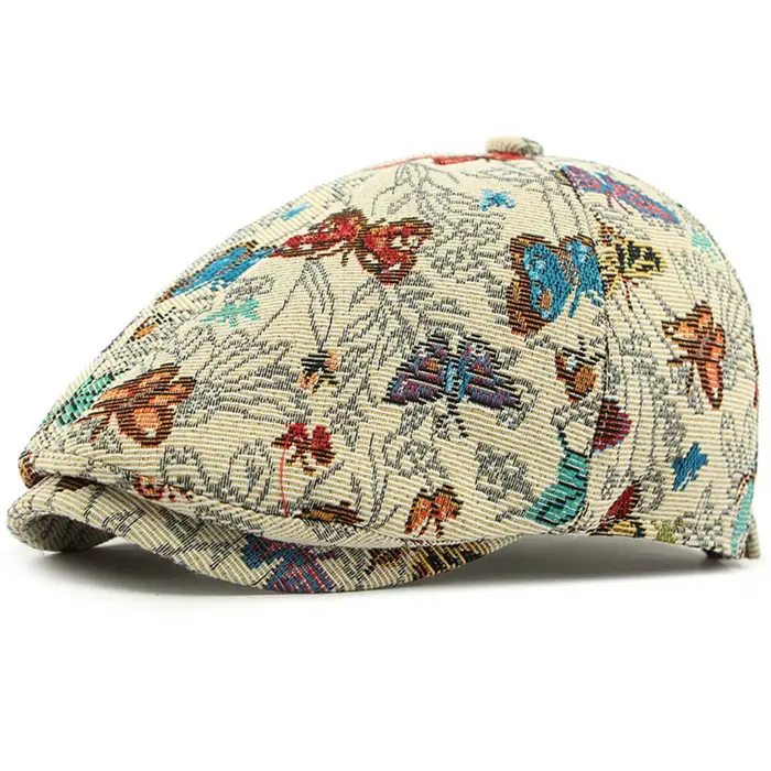 HT4730 femmes bérets printemps automne casquettes pour femmes rétro artiste peintre béret chapeau 6 