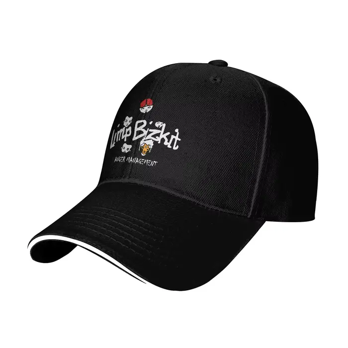 Casquette de baseball unisexe Limp Bizkit Album Graphic 2025 – Personnalisable avec logo