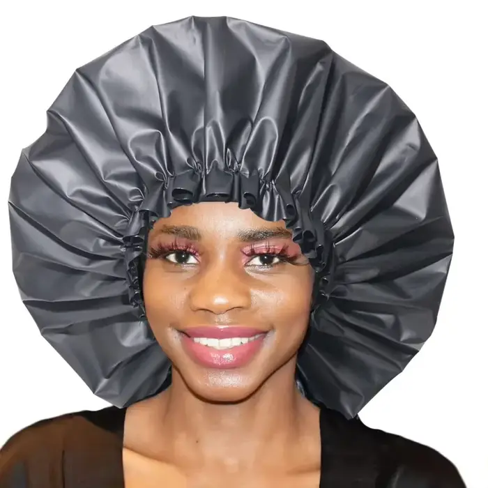 Bonnet de douche grand réglable, réutilisable, imperméable, pour dreadlocks, femmes et filles, tress