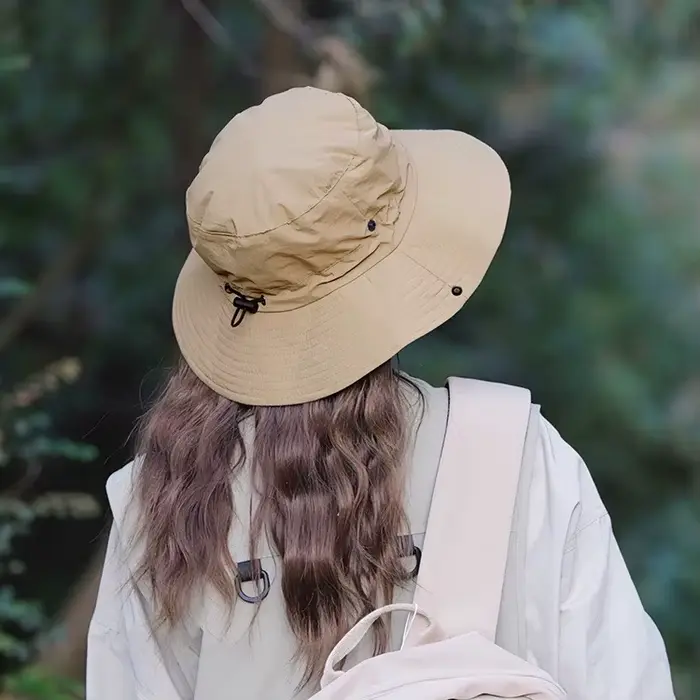 Chapeau de randonnée chapeau de Cowboy occidental chapeau de seau pour hommes et femmes protection solaire extérieur activités printemps été occasions spéciales探险家,请注意,您需要完成的任务是编写一个关于帽子的HTML描述页面,而不是讨论探险。让我们专注于如何用文字吸引顾客购买这个产品。现在,请根据我提供的信息重新撰写内容。