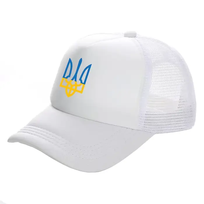 Casquette de camionneur unisexe 21e, chapeau de baseball Ukraine, casquettes en filet de maille, été
