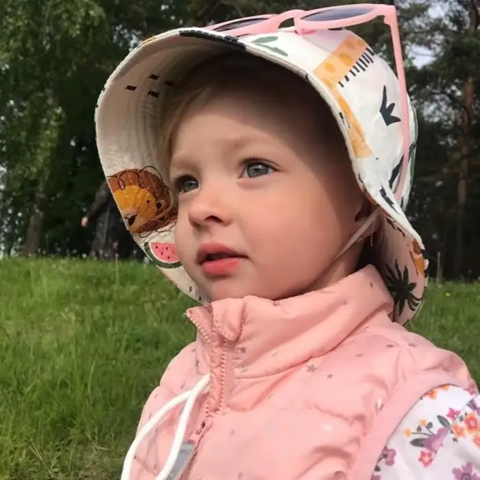 Été Panama bébé filles chapeau automne dessin animé garçons pêcheur
