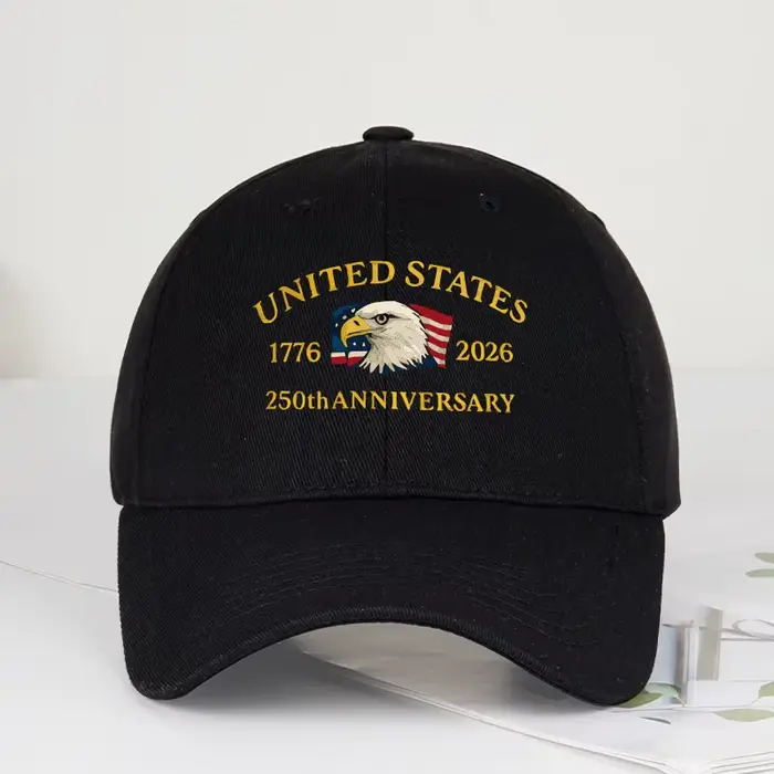 Casquette de baseball avec imprimé Aigle Blanc