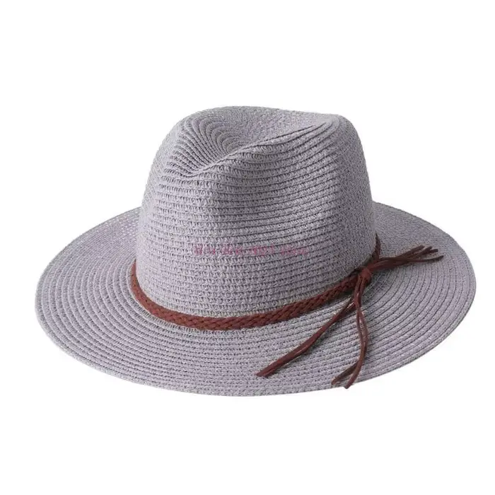 49ME Chapeau haut forme Homburg Chapeau paille Chapeau porc pour célébration photographie rue