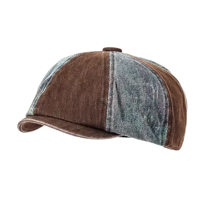 Casquettes de journal rétro pour hommes