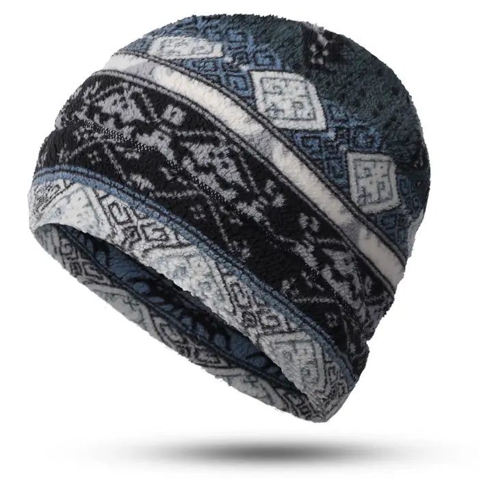 Bonnets thermiques d'hiver chapeaux temps froid polaire Ski coupe-vent Skullies casquettes doux Spor