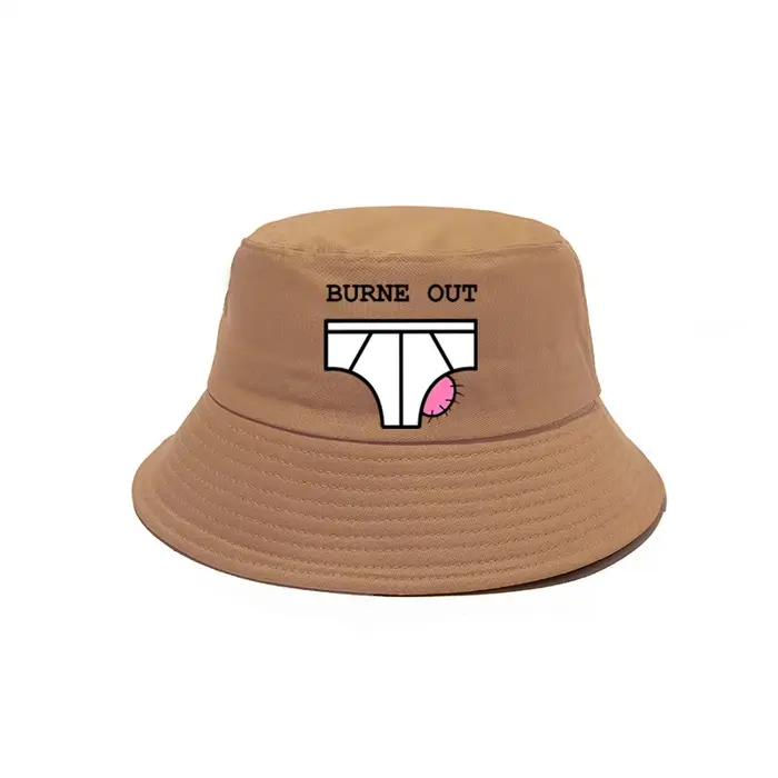 Chapeaux Bob Panama Funny Burne Out, chapeaux d'été en coton pour l'extérieur, chapeaux rétro humori