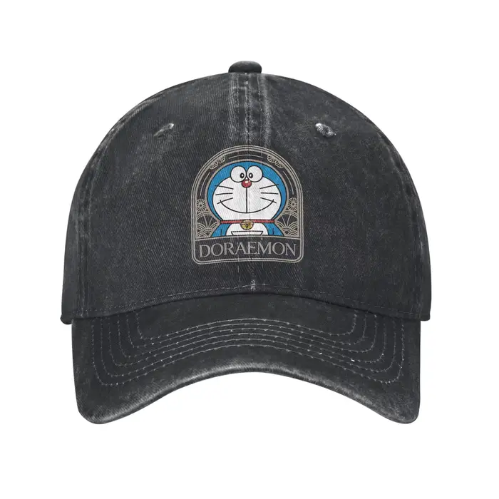 Casquette de baseball Doraemon pour hommes et femmes, visière de protection, casquettes Doraemon à f