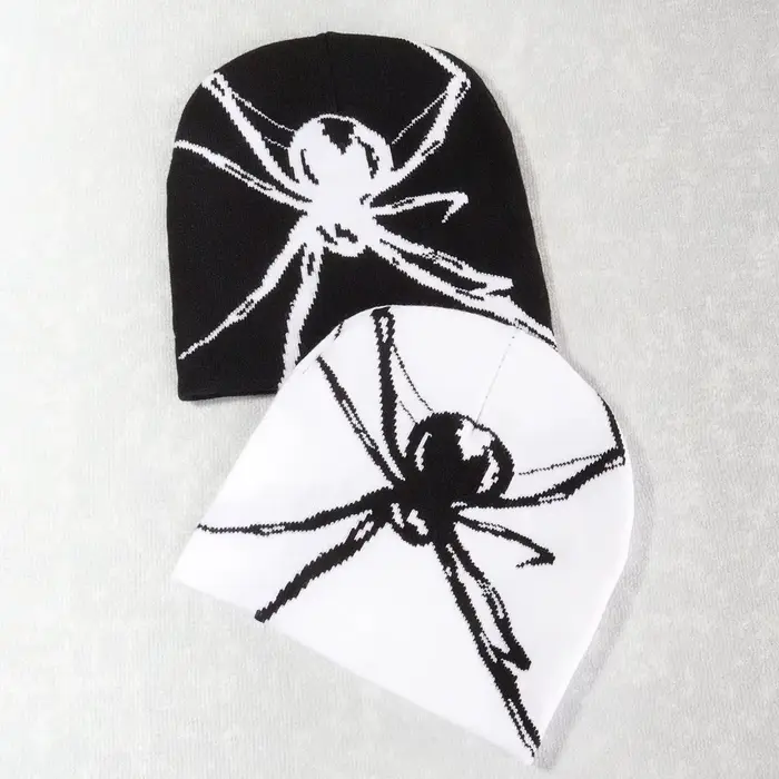Chapeau tricoté en toile d'araignée pour hommes et femmes