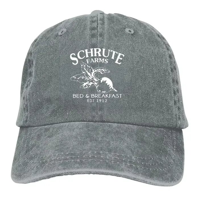 Casquettes de baseball Schrute Farms Bed and Breakfast pour hommes, casquette à visière, pare-soleil