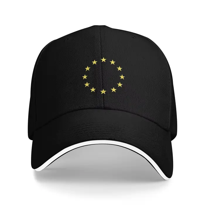 Casquette de Baseball pour hommes et femmes, drapeau européen, étoiles européennes, Vintage, Hip Hop