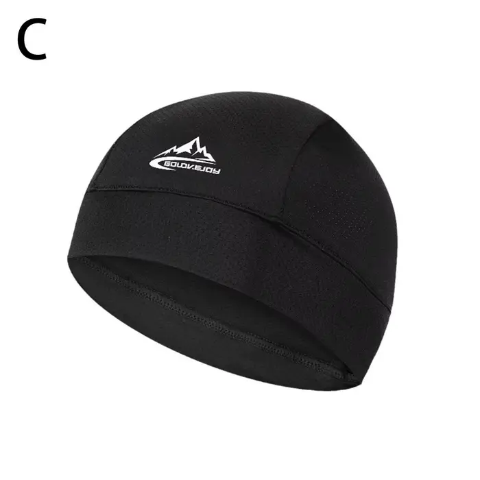 Bonnet de cyclisme à séchage rapide pour hommes et femmes, en soie glacée, idéal pour l'été, la cour