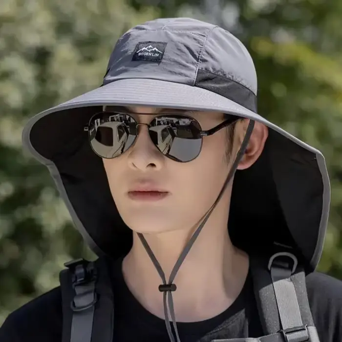 Chapeau de pêcheur, chapeau de soleil