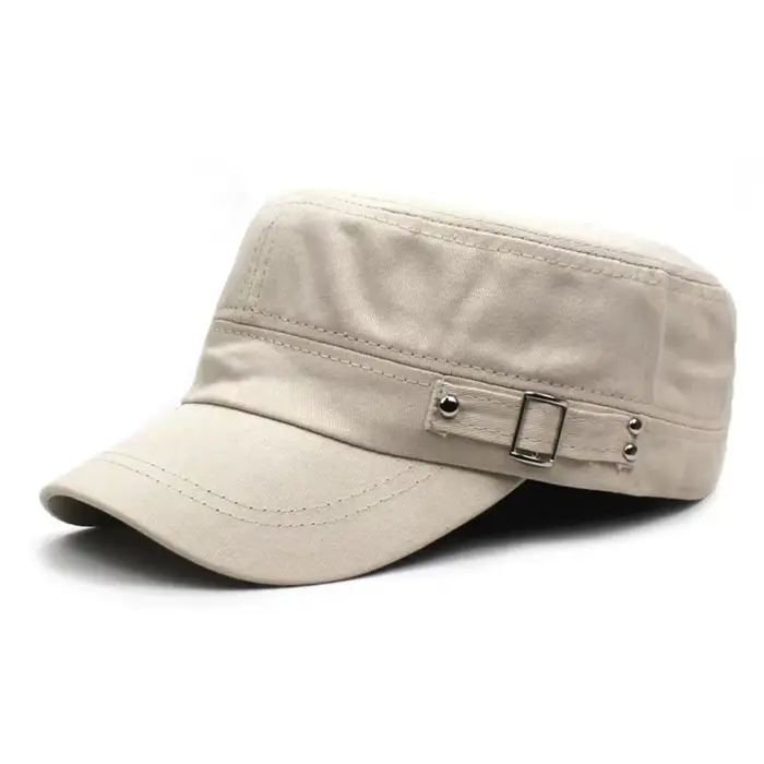 Chapeau hommes Version marée couleur unie plat casquettes de Baseball coton mélange casquette hommes