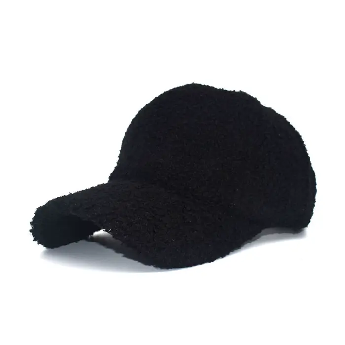 Casquette de Baseball en cachemire, coupe-vent, en laine d'agneau, chaude, pour femmes et hommes, en