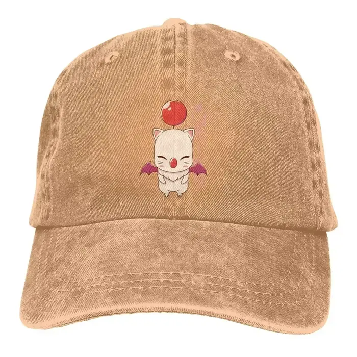 Moogle Kupo casquette de Baseball hommes Cowboy chapeaux femmes visière Protection Snapback Final Fa
