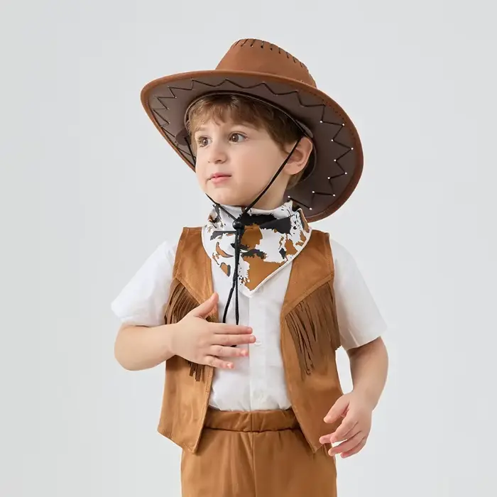 Chapeau de cowboy occidental pour enfants