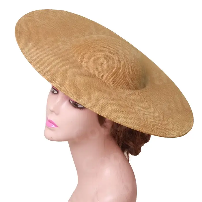 Fascinateur de mariage Champagne polyvalent pour femmes couvre-chef élégant et accessoire pour cheveux pour occasions spéciales four seasons
