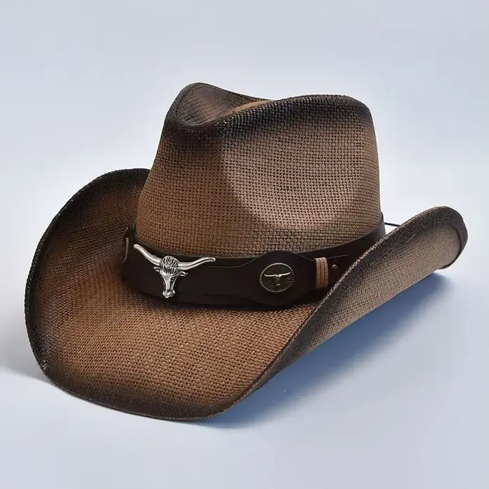 Chapeau de paille épaissi pour hommes et femmes