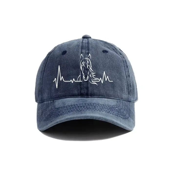 DistMurcia Hats Cap Hommes Rétro En Plein Air D'été Réglable Amour Cheval Baseball Caps Chapeau MZ-2