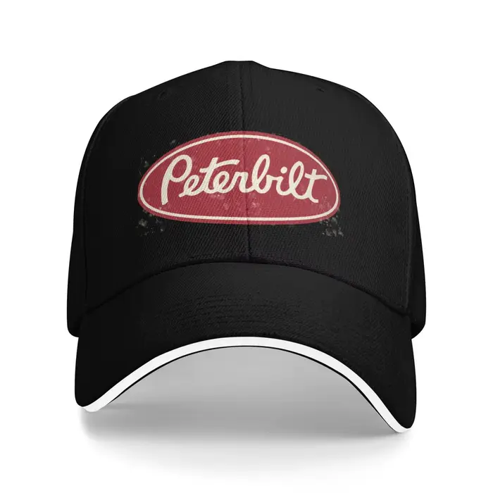 Casquette de baseball unisexe légère pour camion Peterbilt |   Protection UV ergonomique pour les vo