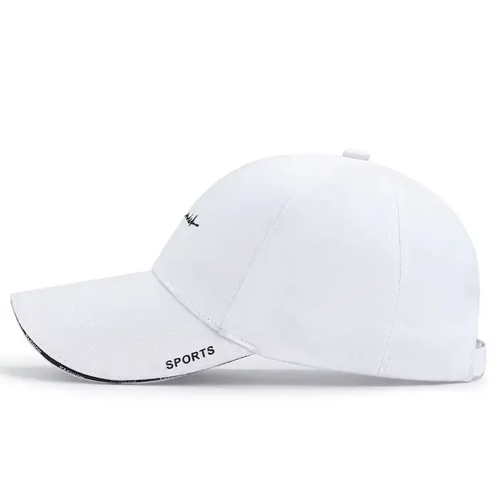 Chapeau femme Version coréenne lettre broderie casquette