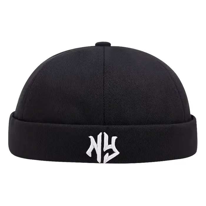 Chapeau court brodé pour femmes et hommes