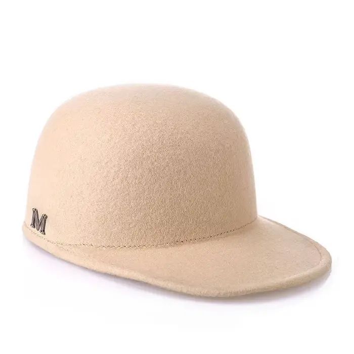 Casquette de baseball en laine pour hommes et femmes