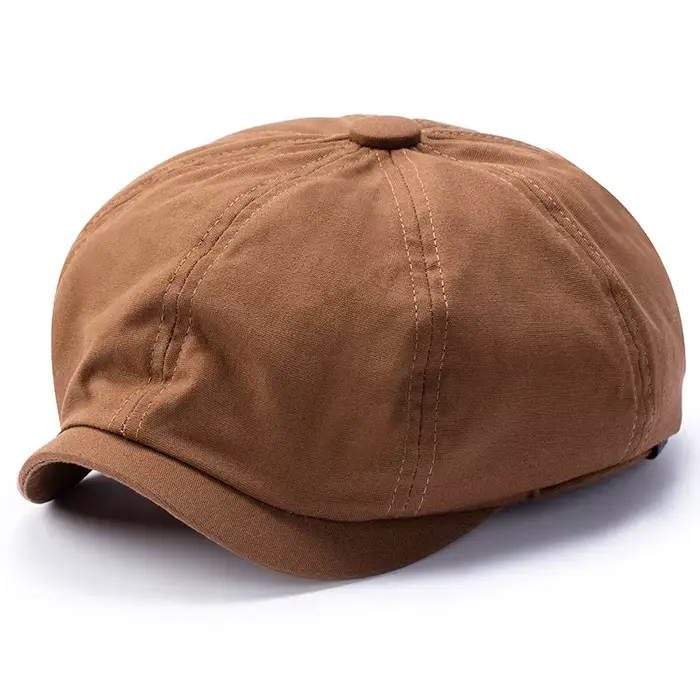 Casquette plate surdimensionnée pour hommes et femmes