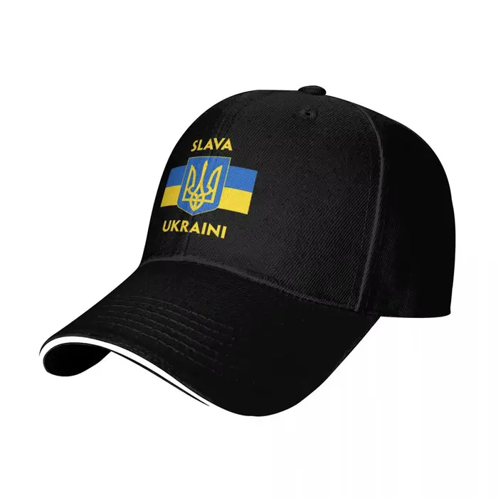 SLAVA UKRAINI TRIDENT GLORY TO UKRAINE randonnée casquettes de Baseball hommes adulte femme plage pa