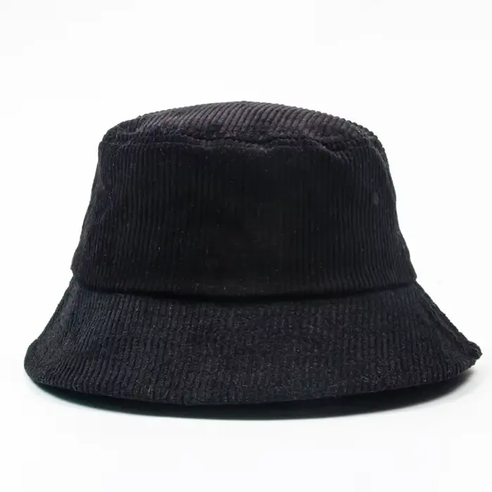 Nouveau automne hiver rétro velours côtelé seau chapeau créateur de mode Streetwear pêcheur casquett