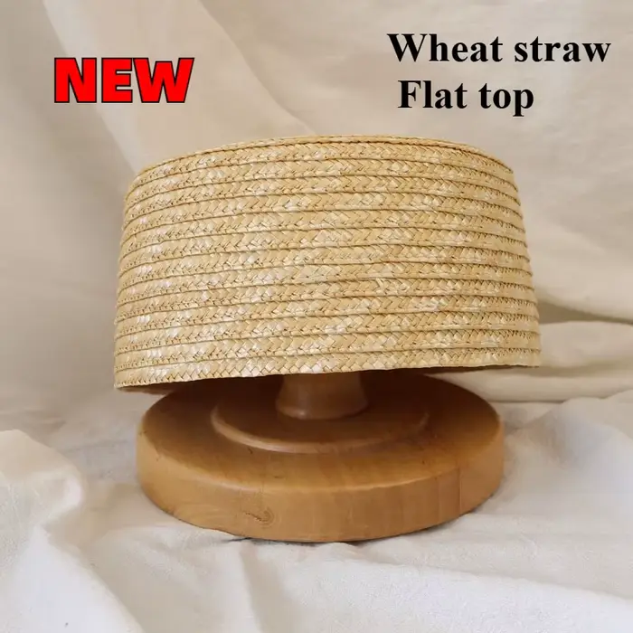 Nouveau Chapeau Fedora en Raphia 100% Naturel 2026 pour Femme, Style Rétro Français, Chapeau Cloche 