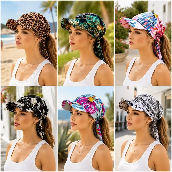 Casquette de baseball vintage tendance avec imprimé sur la visière