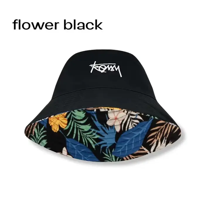 Chapeau Bob Réversible à Lettres pour Hommes et Femmes, Imprimé Double Face, Casquette de Pêcheur, C