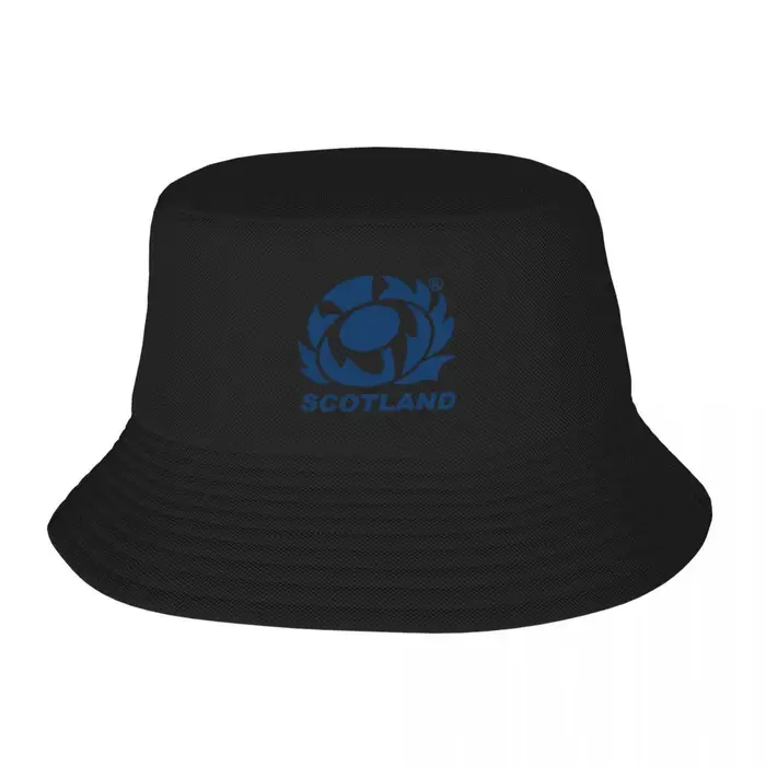 Chapeau seau avec Logo de l'équipe de Rugby ecosse, chapeau de balle sauvage noir, chapeau de Golf p