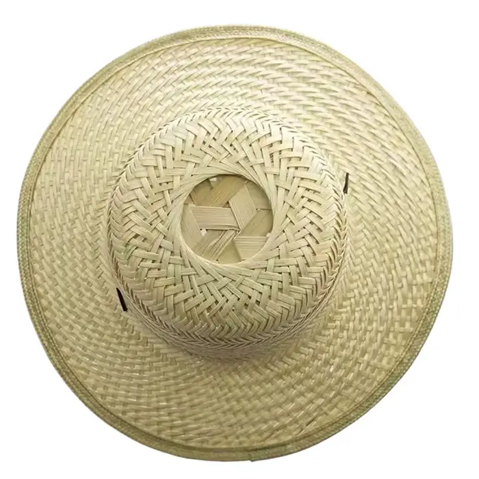 Chapeau d'été en polyester tissé en bambou pour protection solaire et activités de plein air pour hommes et femmes occasions spéciales