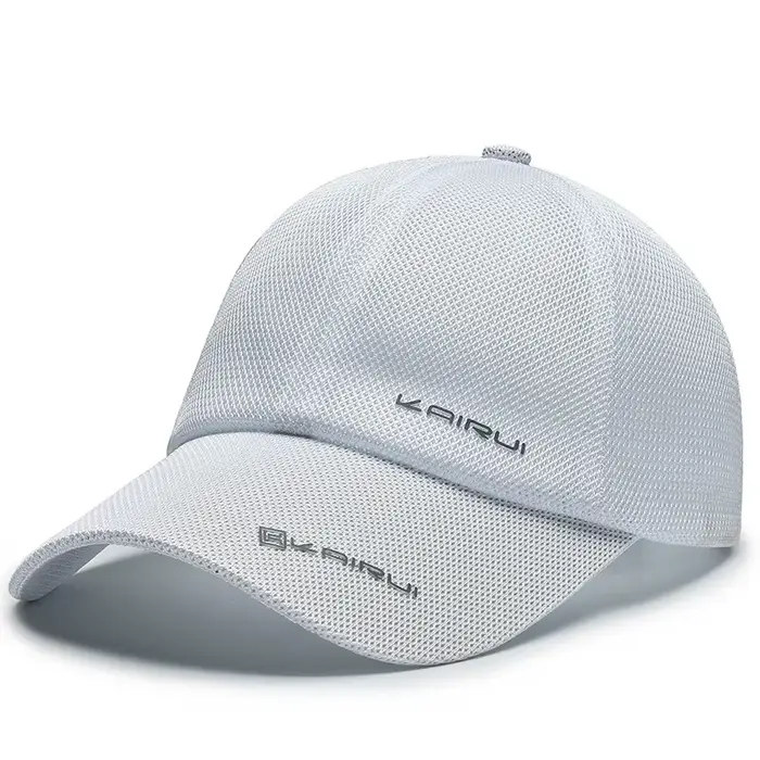 KAIRUI respirant pleine maille chapeau hommes à la mode casquette de Baseball Hip Hop